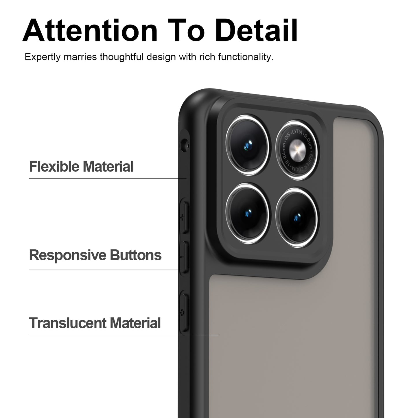 SuperSlim-Hülle für das Moto Edge 70 Fusion/70 Fusion+ (Ohne MagSafe)