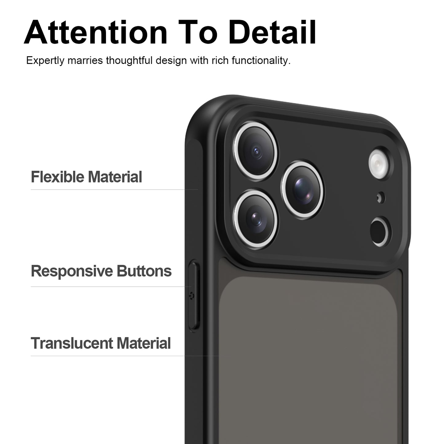 SuperSlim-Hülle für das iPhone 18 Pro Max/17 Pro Max (Ohne MagSafe)