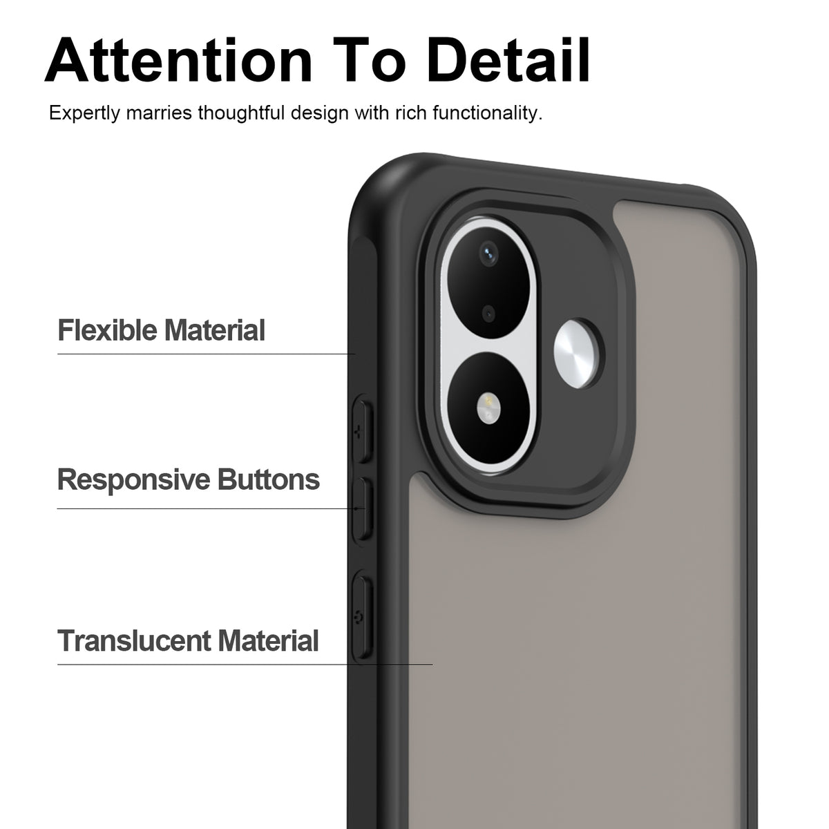Custodia SuperSlim per Redmi Note 17 (Senza MagSafe)