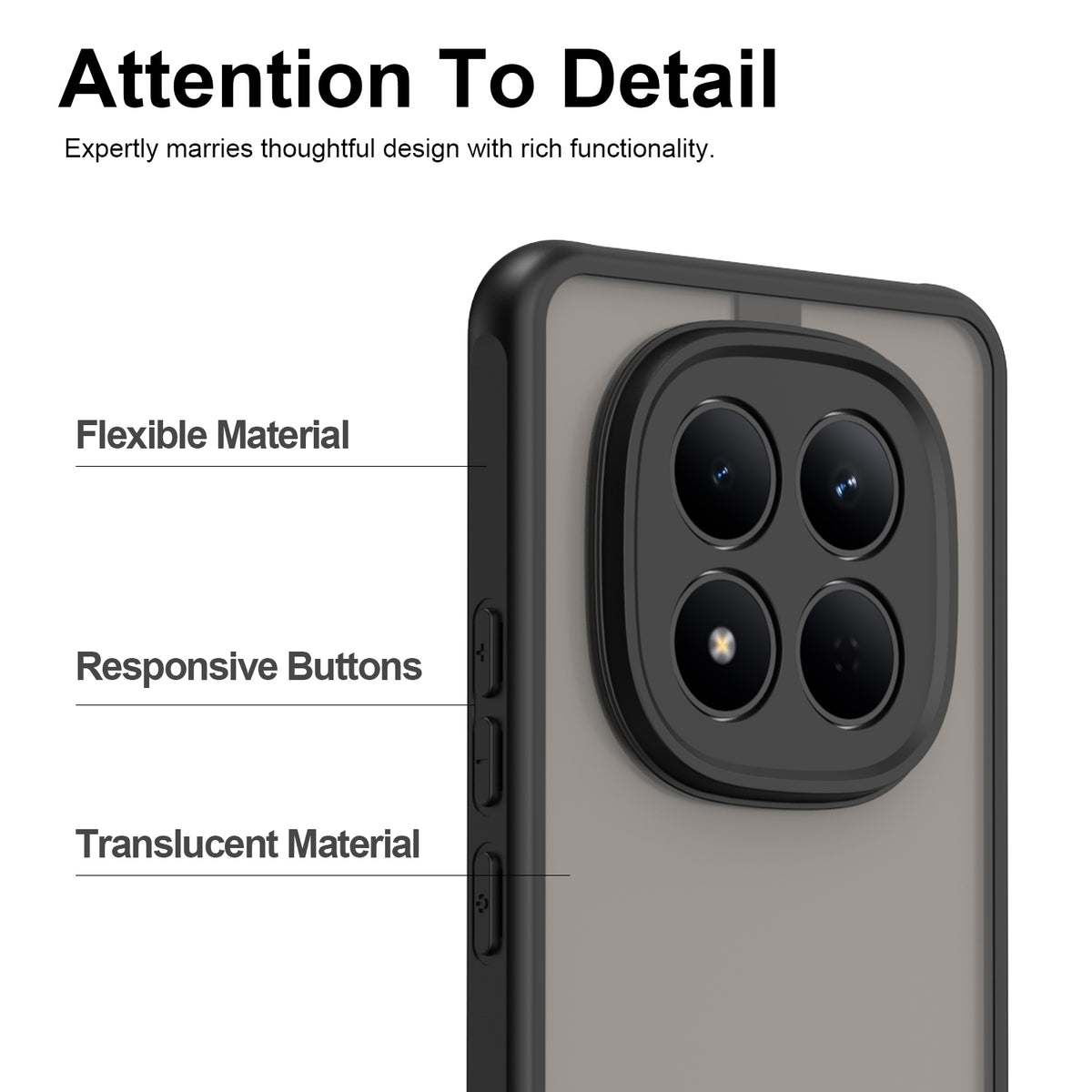 Redmi Note 15 Pro SuperSlim Case (Non-MagSafe)