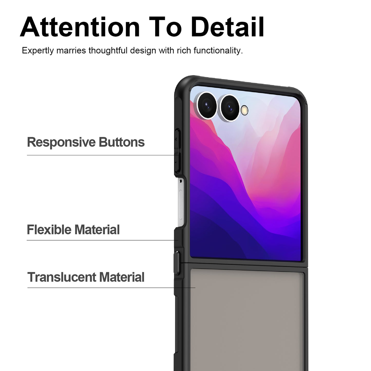 Coque SuperSlim pour Galaxy Z Flip8 (Sans MagSafe)