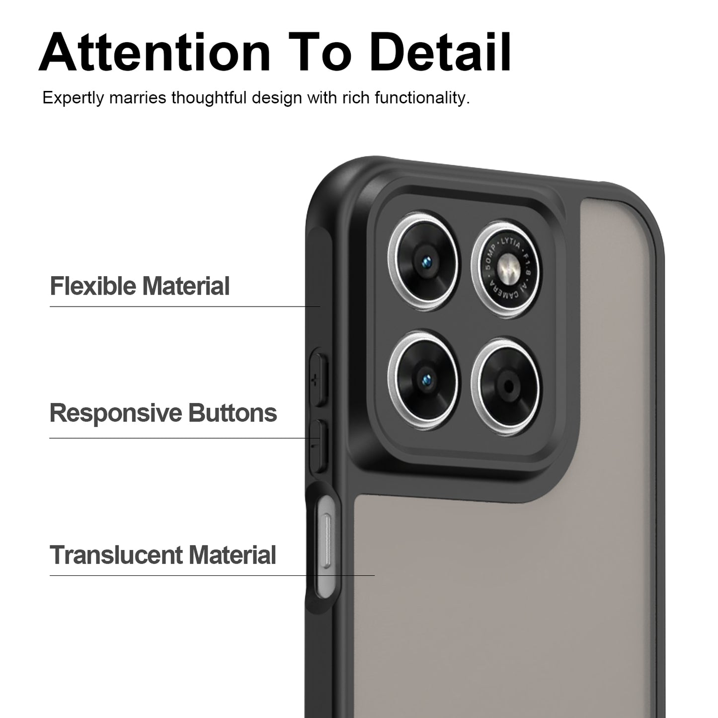 SuperSlim-Hülle für das Moto G87/G77/G67 (Ohne MagSafe)