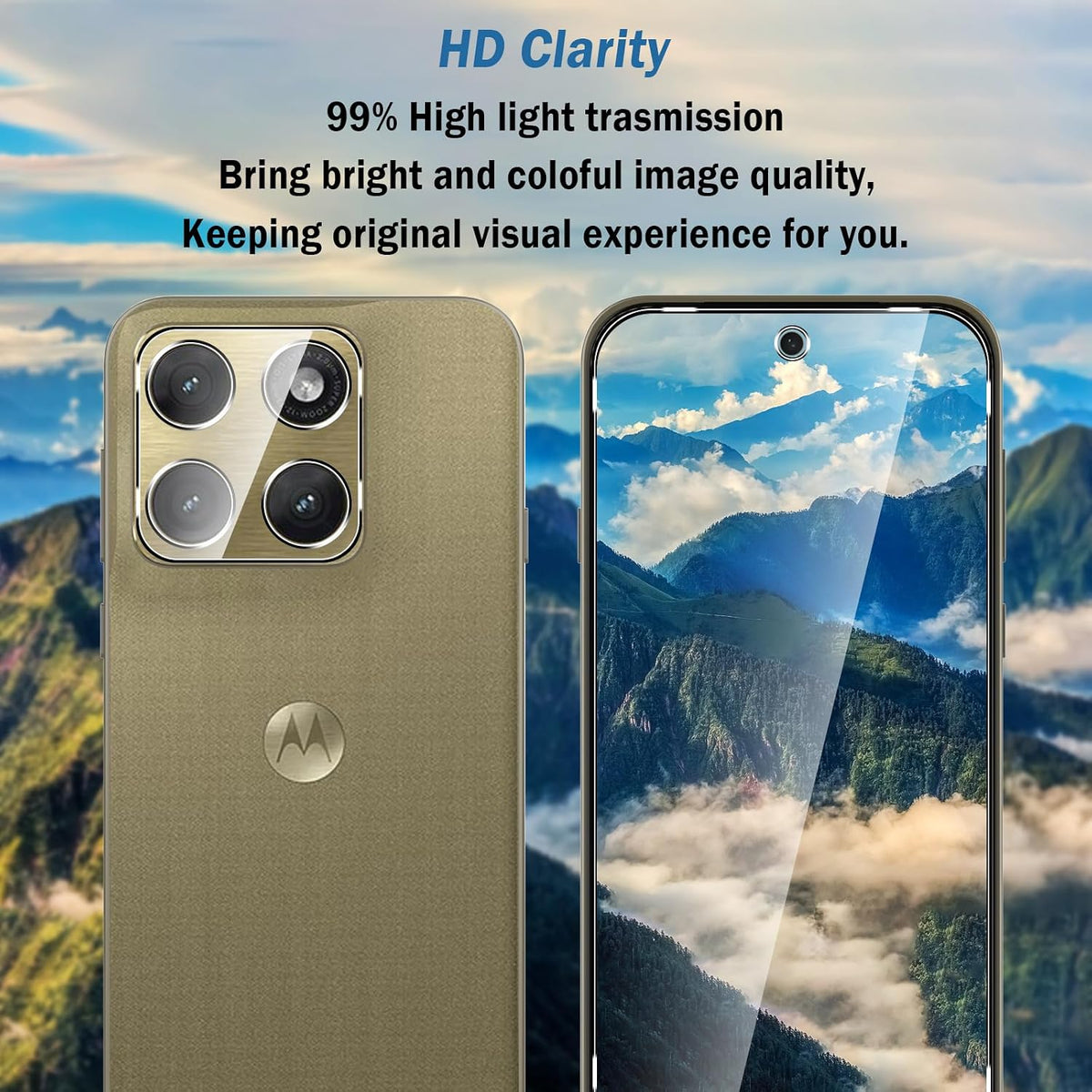 Moto Edge 2026 Screen Protector, 2 Pack