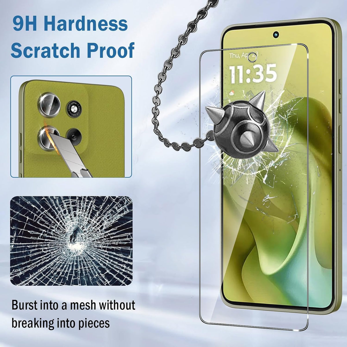 Moto G86 / G86 Power Screen Protector, 2 Pack