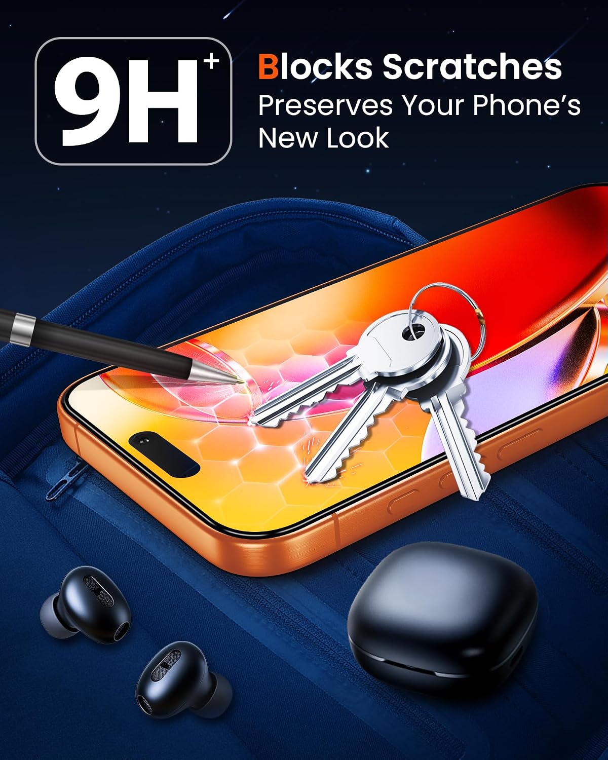 iPhone 18 Pro Max / 17 Pro Max Screen Protector with Easy Installation Kit
