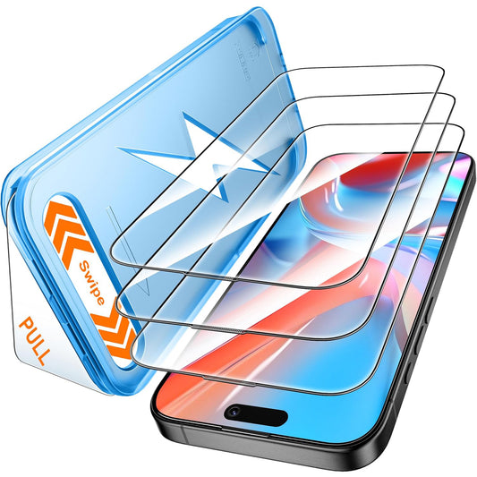 iPhone 16 Pro Max Screen Protector with Easy Installation Kit