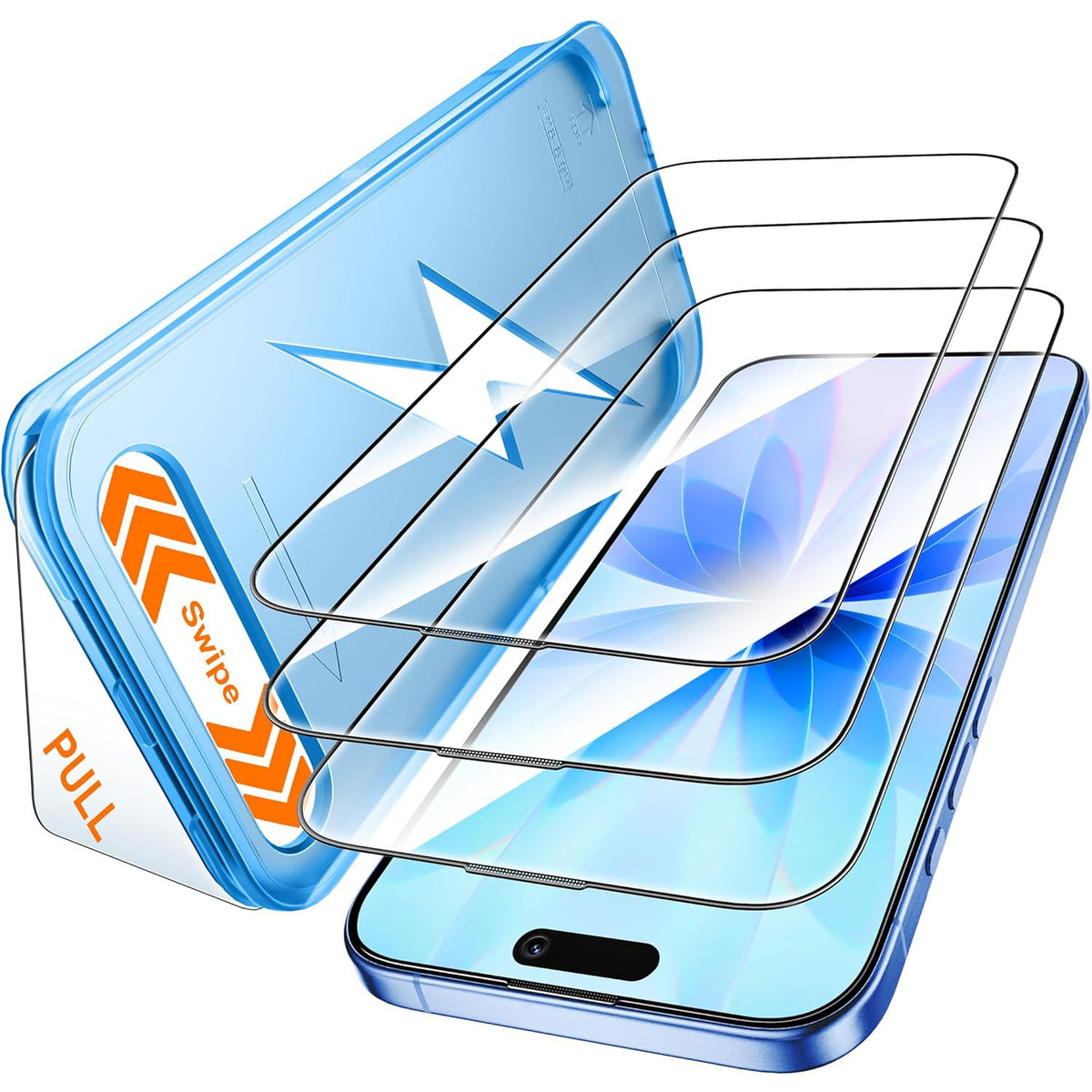 iPhone 15 Pro Screen Protector with Easy Installation Kit