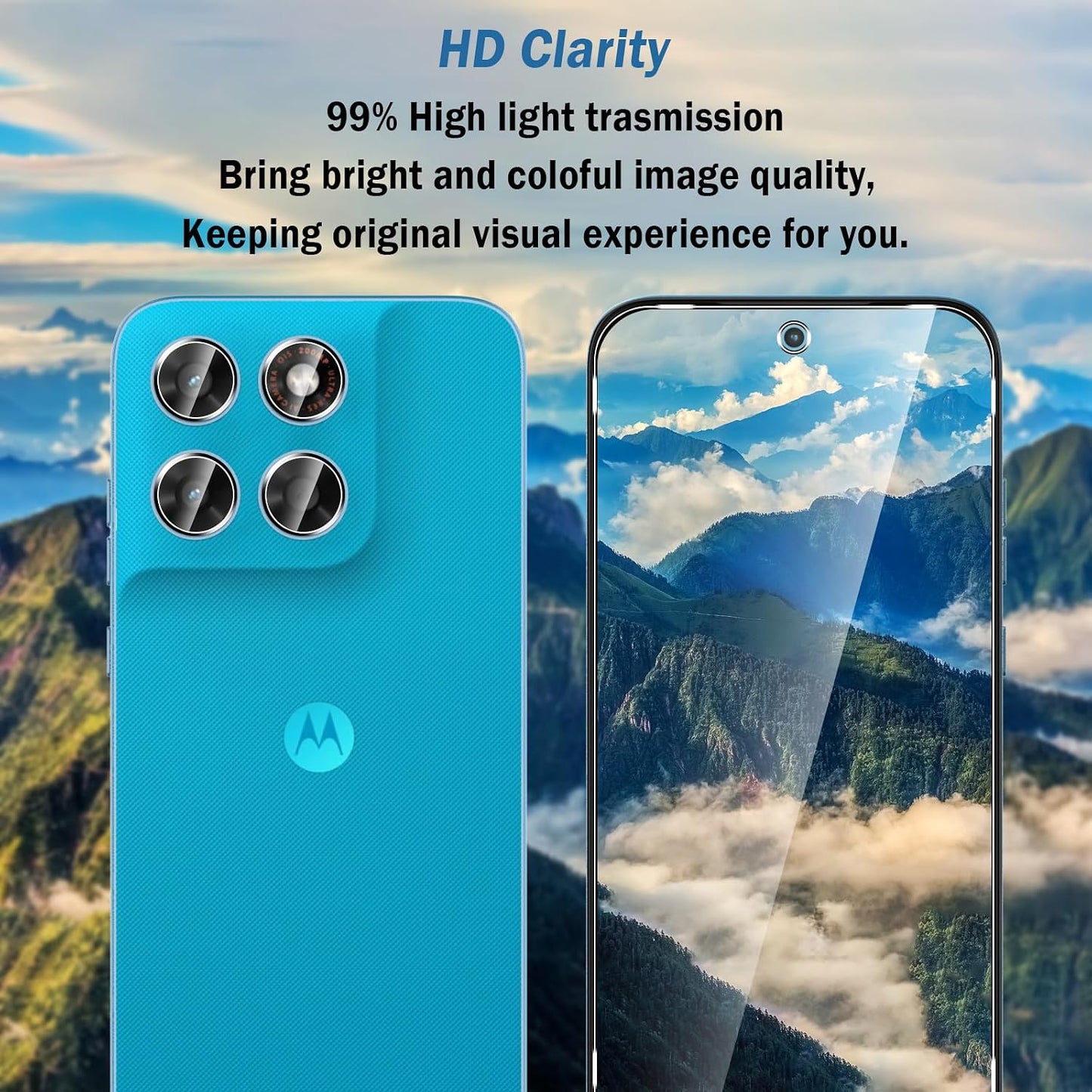 Moto G87 Screen Protector, 2 Pack