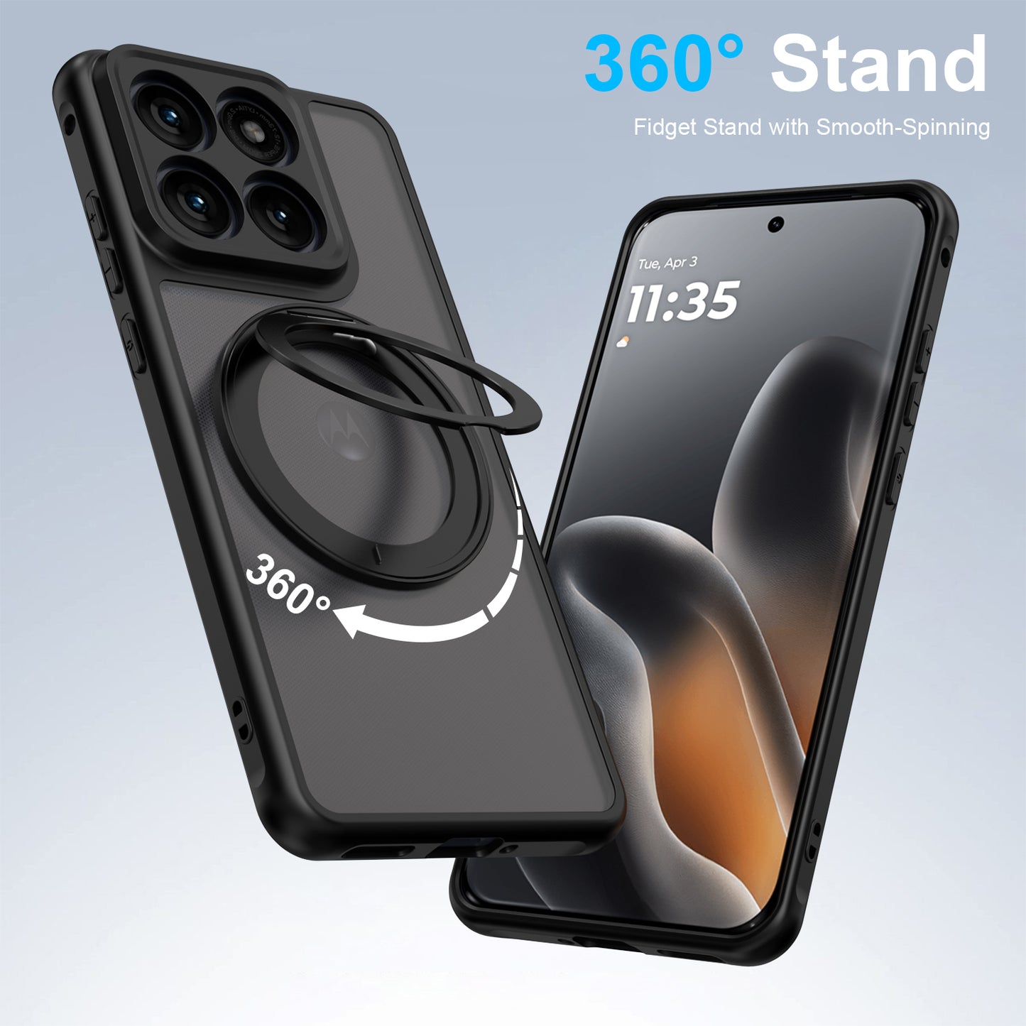 Stand Case for Moto Edge 70 Fusion
