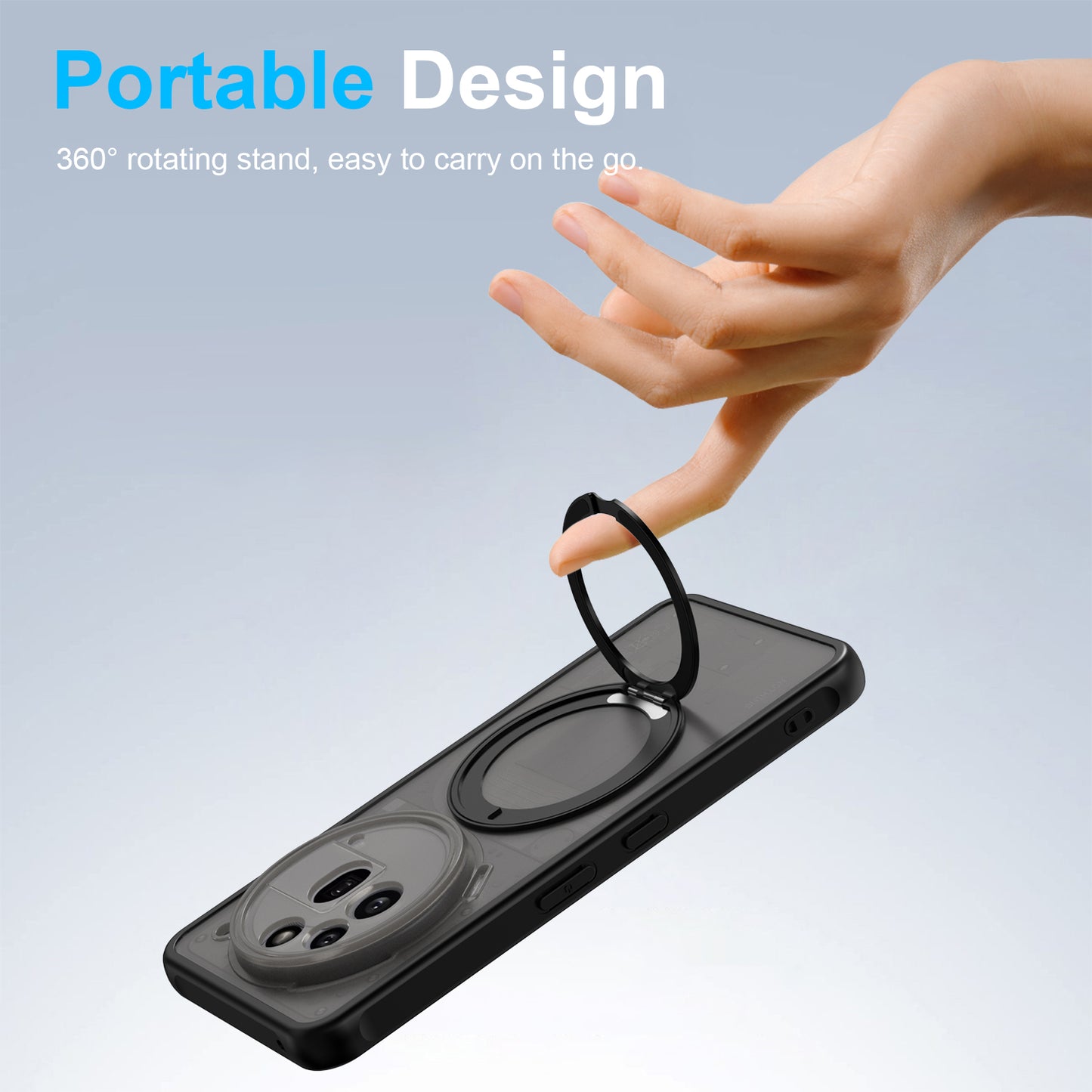 Stand Case for Nothing Phone (3a) Pro