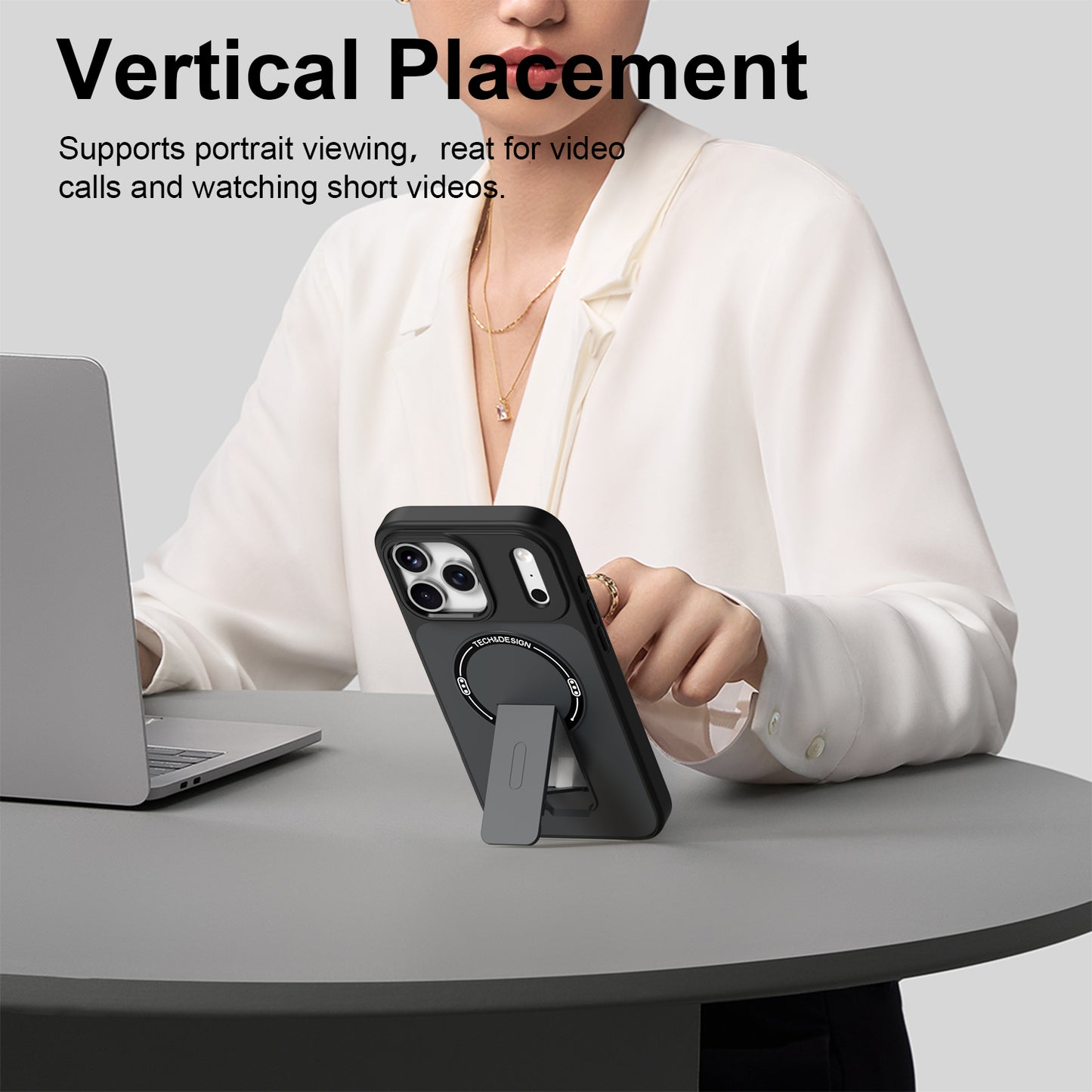 iPhone 18 Pro Max/17 Pro Max Stand Case
