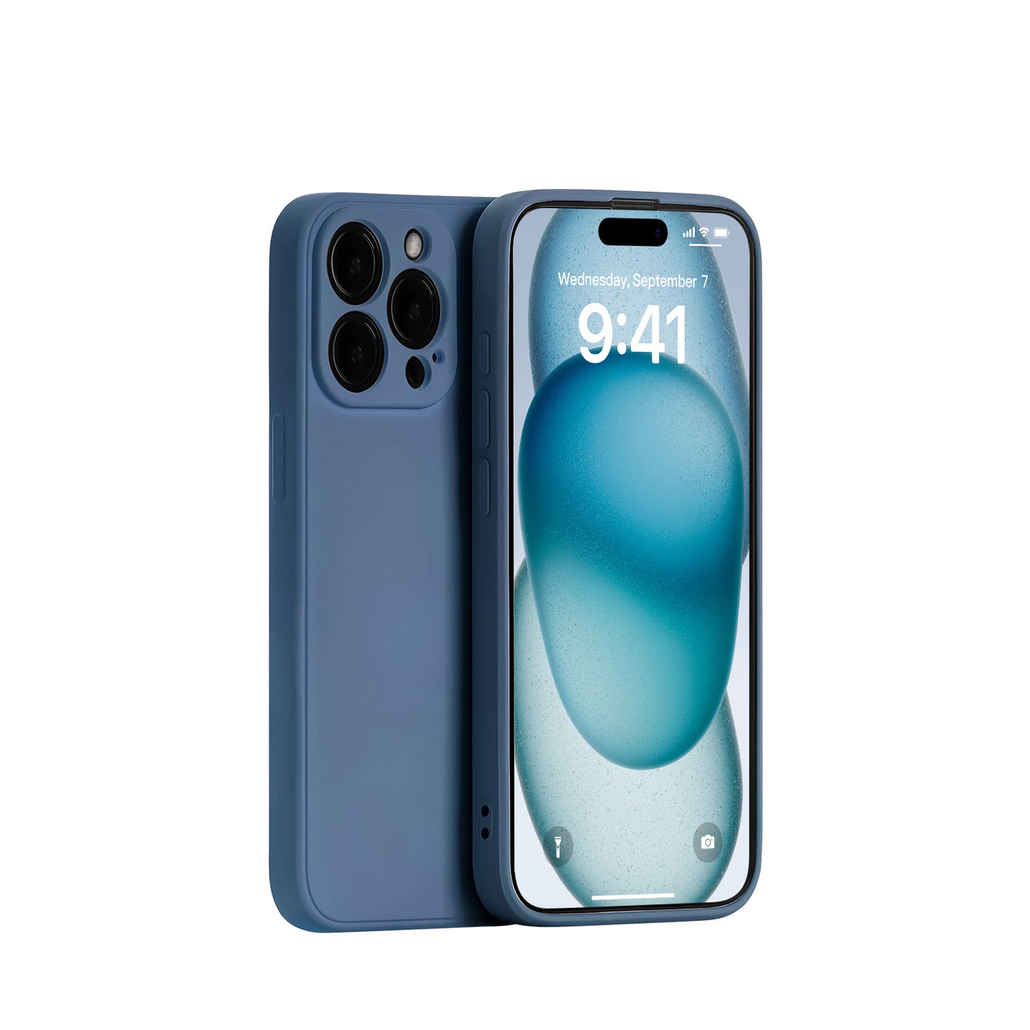 Coque en silicone pour iPhone 15 Pro Max
